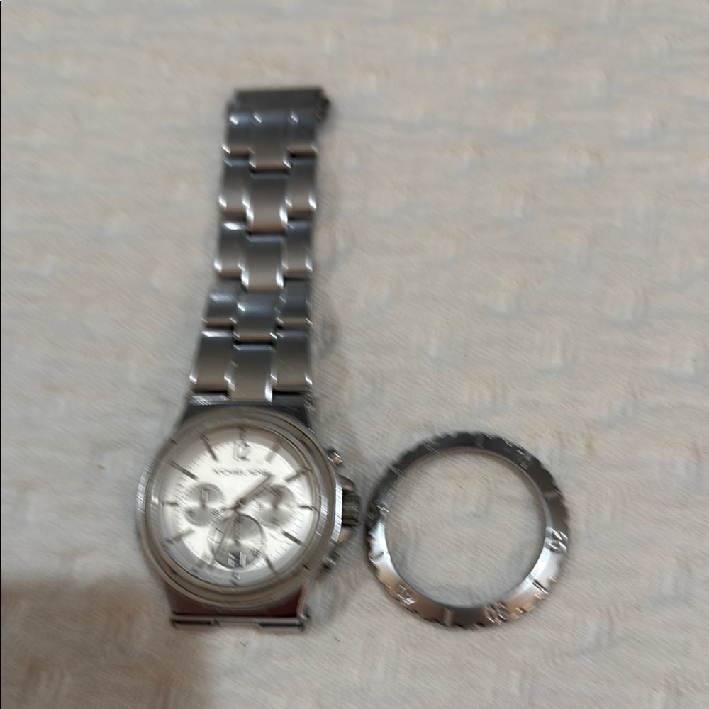 Michael Kors Silver Chronograph Watch